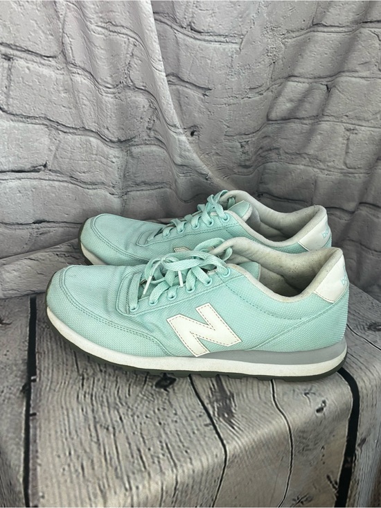 New Balance Shoes - New Balance 501 Retro Low Top Lifestyle Running Fashion Sneakers Aqua Mint Sz 9